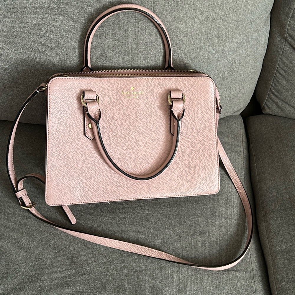 Pink Kate Spade leather purse